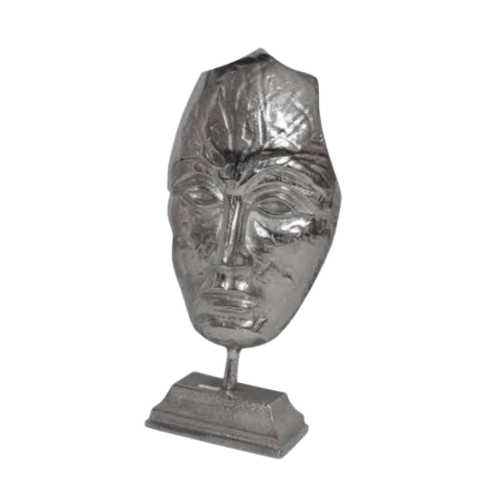 ALUMINIUM MASK SCULPTURE (POLISH)